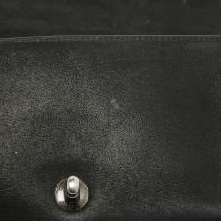 Pre Owned Chanel Black Quilted Leather New Chic Flap Bag