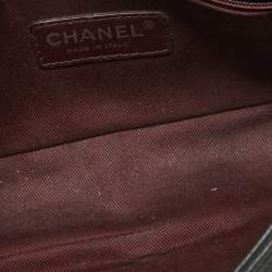 Pre Owned Chanel Black Quilted Leather New Chic Flap Bag
