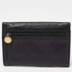 Chanel Black Caviar Leather CC Timeless Continental Wallet