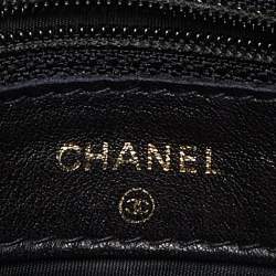 Chanel Black Caviar Leather CC Timeless Continental Wallet