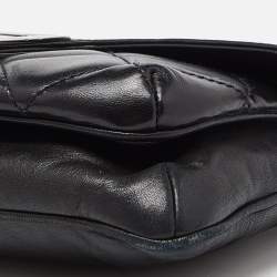 Pre Owned Chanel Black Quilted Leather Reissue Flap Bag