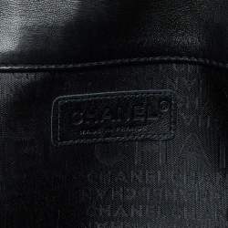 Pre Owned Chanel Black Quilted Leather Reissue Flap Bag