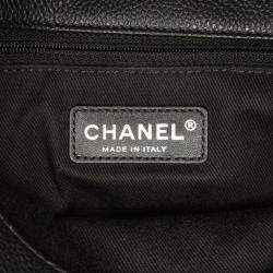 Chanel Black CC Soft Shopping Tote