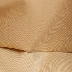 Pre Owned Chanel Beige Leather Coco Pleats Flap Clutch