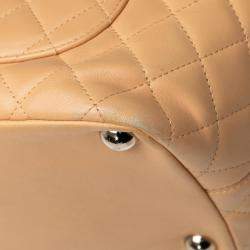Pre Owned Chanel Orange Large Cambon Ligne Tote