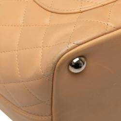 Pre Owned Chanel Orange Large Cambon Ligne Tote