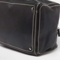 Pre Owned Chanel Black Leather CC Bowler Bag