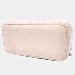 Chanel Pink Leather Small Vanity Crossbody Bag