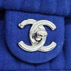 Pre Owned Chanel Fabric Shoulder Bag
