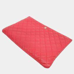 Pre Owned Chanel Caviar Clutch Large