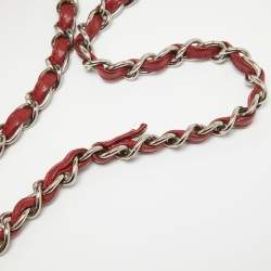 مملوكة مسبقًا Chanel Red Quilted Caviar Leather Maxi Classic Single Flap Bag