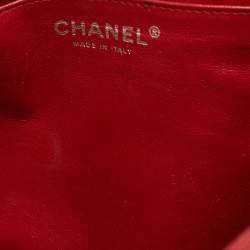 مملوكة مسبقًا Chanel Red Quilted Caviar Leather Maxi Classic Single Flap Bag