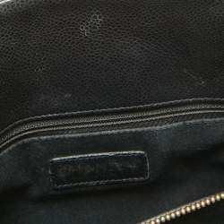 مملوكة مسبقًا Chanel Black Quilted Caviar Leather Timeless Shopper Tote