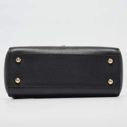 Pre Owned Chanel Black Leather Mini Neo Executive Tote