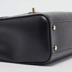 Pre Owned Chanel Black Leather Mini Neo Executive Tote