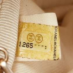 Pre Owned Chanel Tricolor Quilted Fabric Reissue Camera Bag