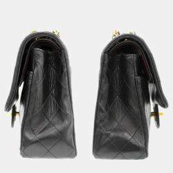 Chanel  Lambskin Leather Medium Classic Double Flap Shoulder Bags