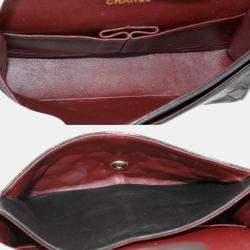 Chanel  Lambskin Leather Medium Classic Double Flap Shoulder Bags