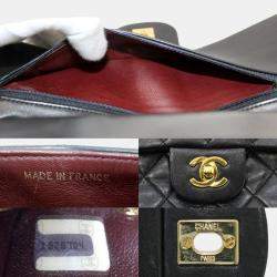 Chanel  Lambskin Leather Medium Classic Double Flap Shoulder Bags