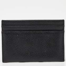 Chanel Black Caviar Leather CC Card Holder