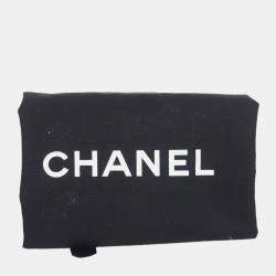 Chanel Purple Leather CC Chain Drawstring Bucket Bag