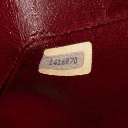 Pre Owned Chanel Square Classic Quilted Lambskin Flap Bag
