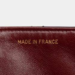 Pre Owned Chanel Square Classic Quilted Lambskin Flap Bag