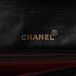 Pre Owned Chanel Square Classic Quilted Lambskin Flap Bag