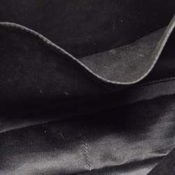 Pre Owned Chanel Black Quilted Caviar Leather Grand Shopping Tote