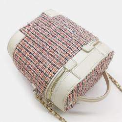 Chanel Multicolor Tweed and Leather Vanity Shoulder Bag