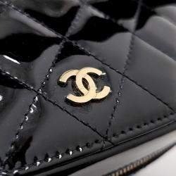 Chanel Patent Cosmetic Bag