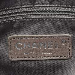 Chanel White Leather CC Modern Chain Hobo