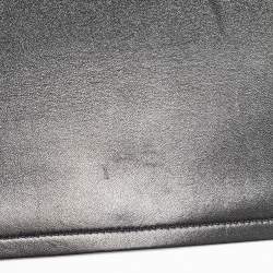 Pre Owned Chanel Black Quilted Leather Jumbo Classic Double Flap Bag