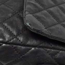 Chanel Black Quilted Leather Easy Reissue Messenger Bag