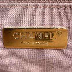 Chanel Pink Quilted Leather 19 Flap Bag