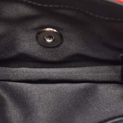 Pre Owned Chanel Tricolor Quilted Leather Mini Graphic Flap Bag