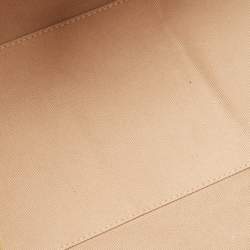 Pre Owned Chanel Beige Caviar Leather Reissue Large Shopper Tote