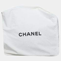 Chanel Black & Grey Wool & Cashmere Logo Pillow