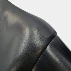 Chanel Black Calf Leather Knee-High Boots Size 37  Bag