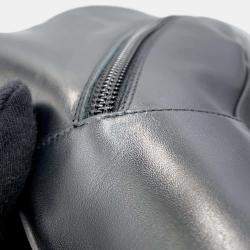 Chanel Black Calf Leather Knee-High Boots Size 37  Bag