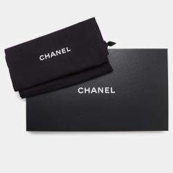 Chanel Black Calf Leather Knee-High Boots Size 37  Bag
