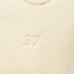 Chanel Pink Canvas Travel Ligne Slide Sandals Size 37