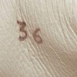 Chanel White/Cream Rubber and Velvet CC Low Top Sneakers Size 36