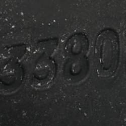 مملوكة مسبقًا Chanel Black/White Rubber CC Camellia Flat Slide Sandals Size 38