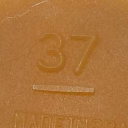 مملوكة مسبقًا حذاء فلات إسبادريل شانيل قماش غروسغراين ورافية مغزولة أسود مقدمة سوداء مزينة سي سي مقاس 38