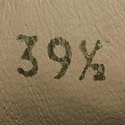 Pre Owned Chanel Multicolor Python and Leather Cap Toe Low Top Sneakers Size 39.5