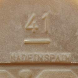 Pre Owned Chanel Beige/Black Suede CC Cap Toe Embellished Espadrille Flats Size 41