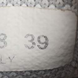 Pre Owned Chanel Multicolor Knit Fabric CC Sock Sneakers Size 39