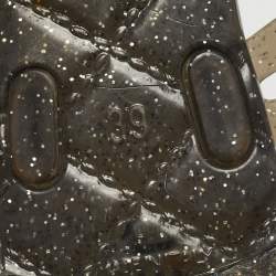 Pre Owned Chanel Two Tone  Jelly Camellia Thong Sandals Size 39