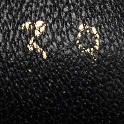 Pre Owned Chanel Black Tweed Interlocking CC Logo Espadrille Lace Up Oxfords Size 39